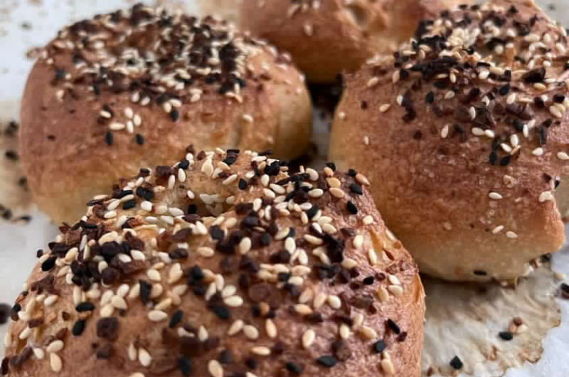 Sourdough Bagels